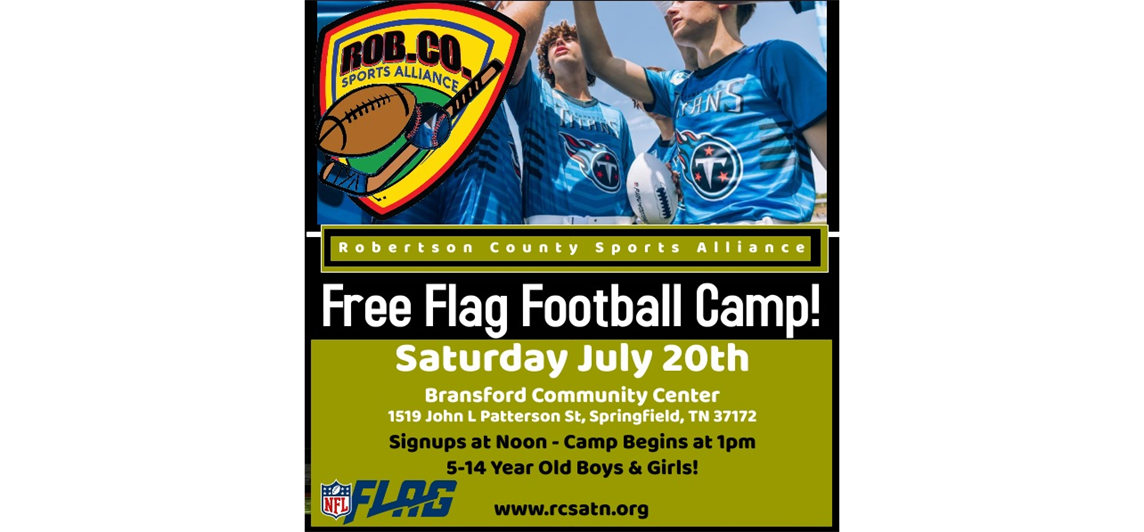 Free Flag Football Camp!