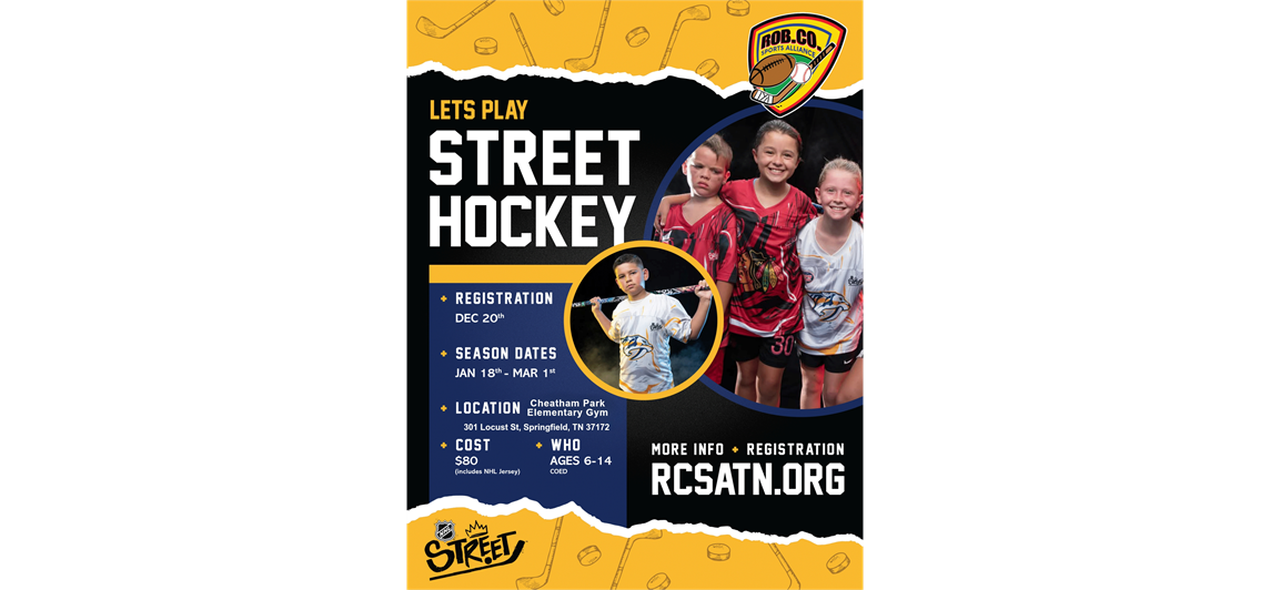 2025 Winter NHL Street Registration Opens Friday!